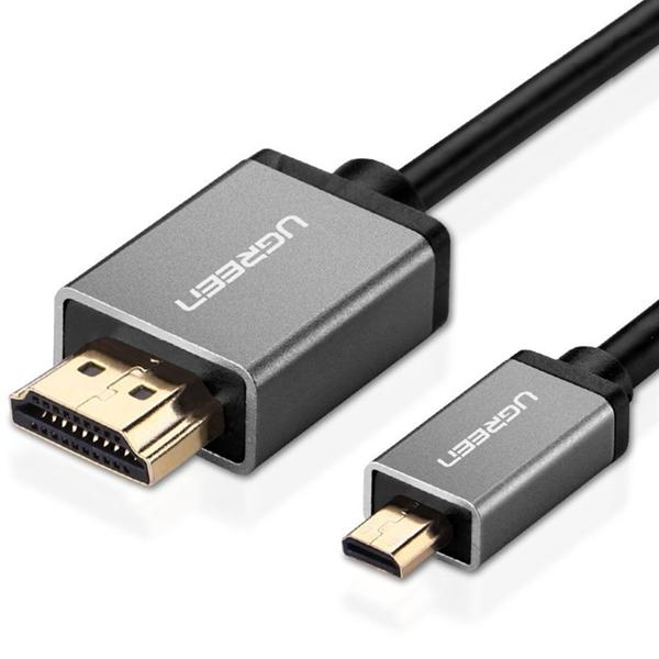 Cáp Micro HDMI to HDMI 2m Ugreen 10119 (Đen)