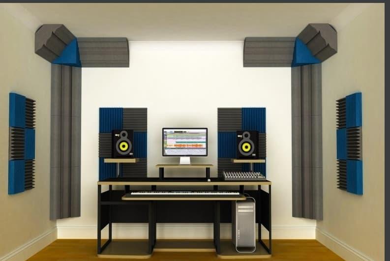 MÚT TIÊU ÂM GÓC BASSTRAP STUDIO FOAM METRO-3 kích thước 30x30x 50 cm ( Size lớn)