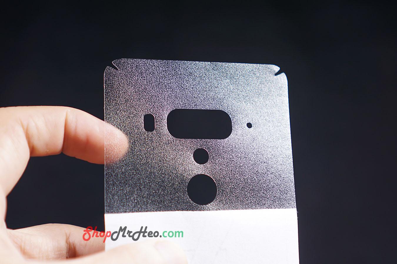 [HCM]Bộ 3 Skin Dán Mặt Lưng Vân 3D HTC U12 Plus - U12+