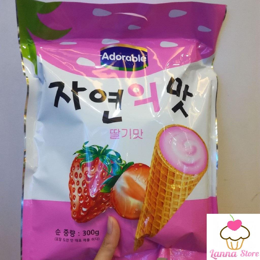 Bánh kem ốc quế Adorable ( Vị trà xanh ) - Hàn Quốc