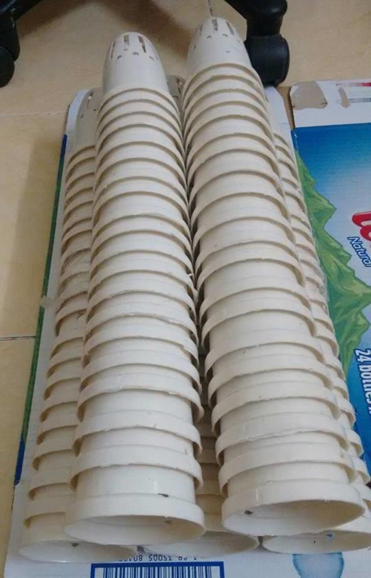 100 Rọ Thủy Canh Trắng (100x65mm) Batrivina