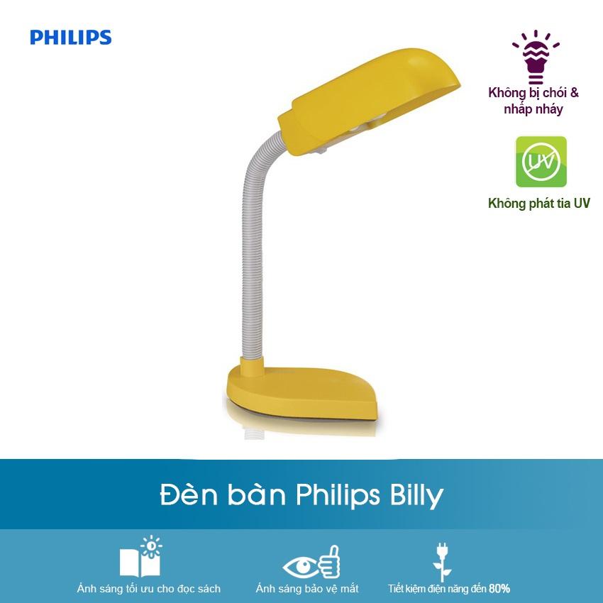 Đèn bàn Philips Billy 1x11W 240V (Vàng)