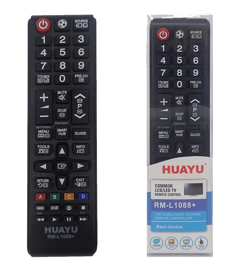 [HCM]REMOTE ĐIỀU KHIỂN TIVI SAMSUNG SMART RM-L1088+ (ĐEN-NGẮN)
