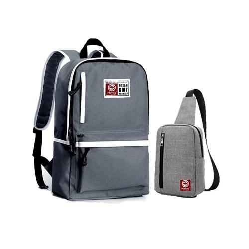 Combo Ba Lô Nam Hàn Quốc HARAS HR205 Và Túi Đeo Chéo HR147