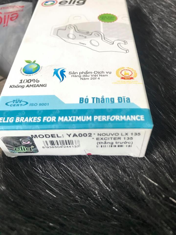BỐ THẮNG TRƯỚC EX135 , NOUVO LX ...