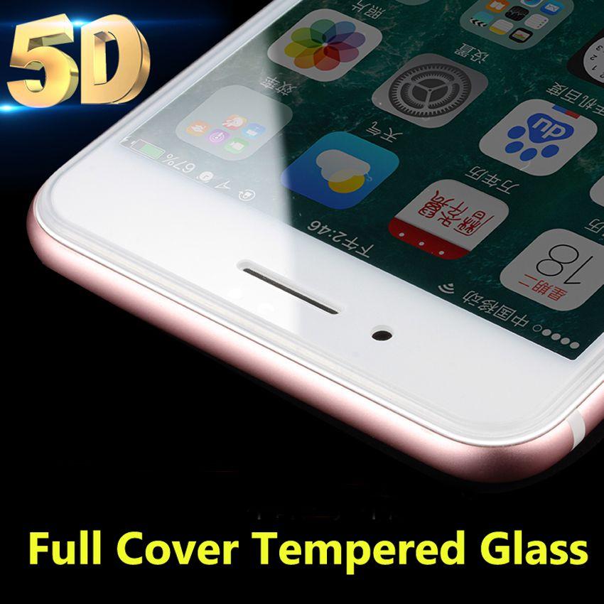 Kính cường lực iPhone 6 Plus / 6S Plus Trắng (Full Màn, Full Keo)