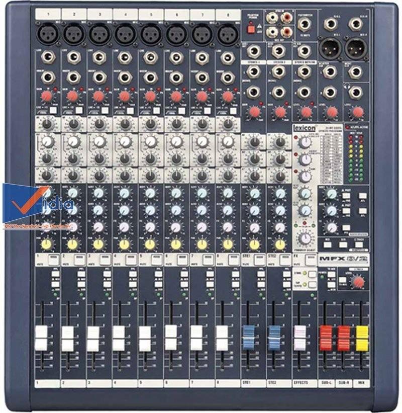 [Trả góp 0%]Mixer Soundcraft MFX 8/2