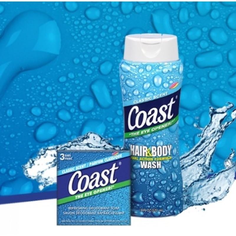 Sữa tắm gội Coast dành cho nam 532ml