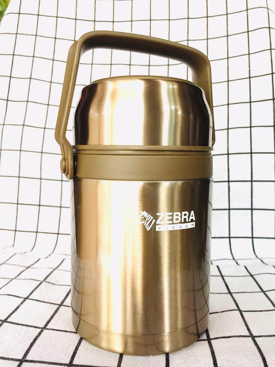 [HCM]Camen giữ nhiệt Zebra 1L (Vàng đồng)