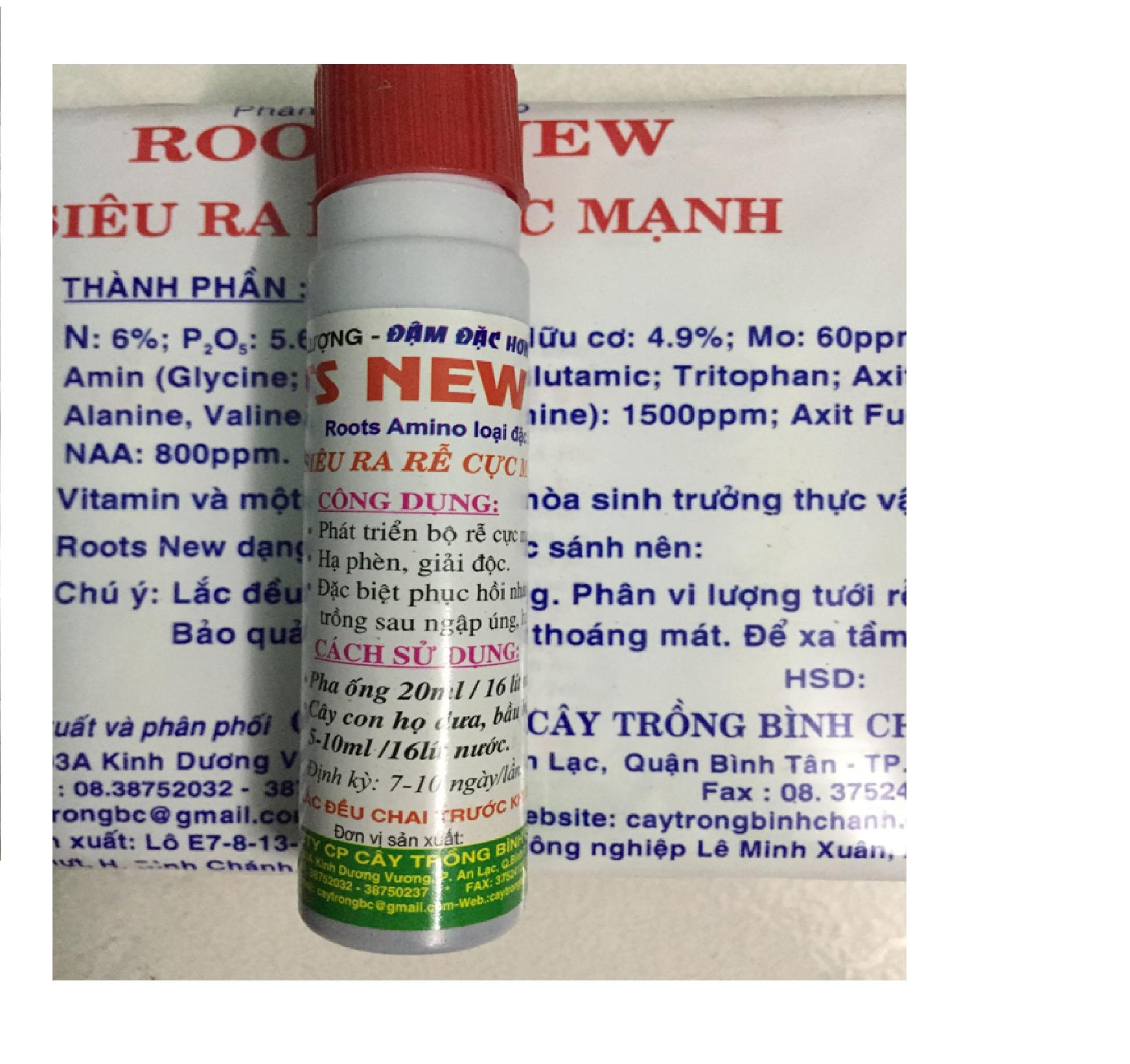 Phân vi lượng kích rễ Bimix - siêu ra rễ cực mạnh 20ml