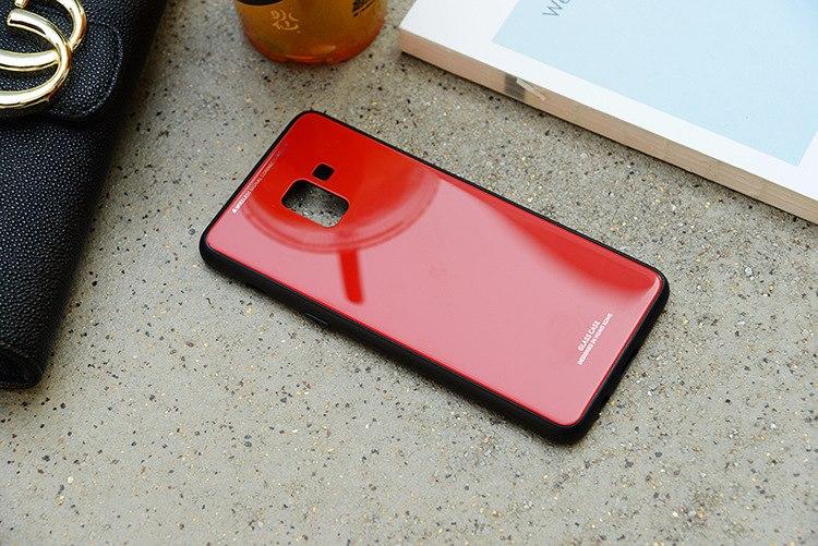 Ốp lưng kính cho Samsung Galaxy A6 2018
