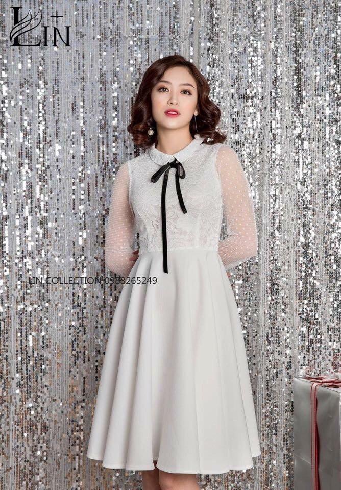 [HCM]Đầm ren công sở PTN MS85