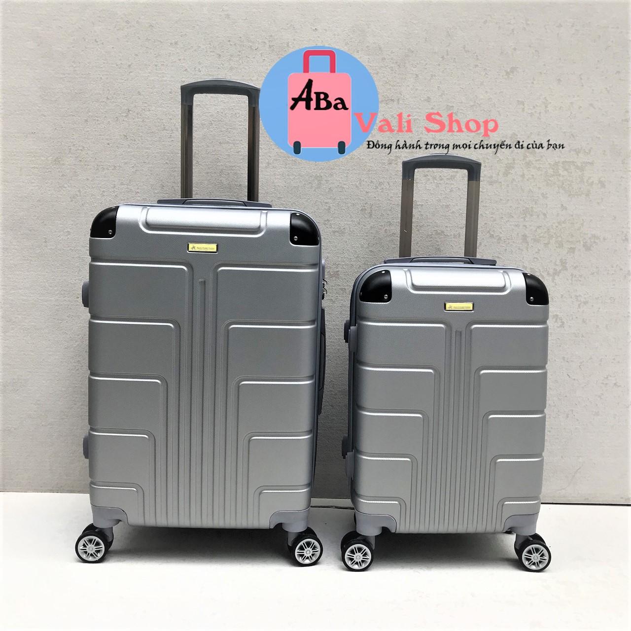 Vali kéo du lịch size 24inch màu xanh( bảo hành 12 tháng)