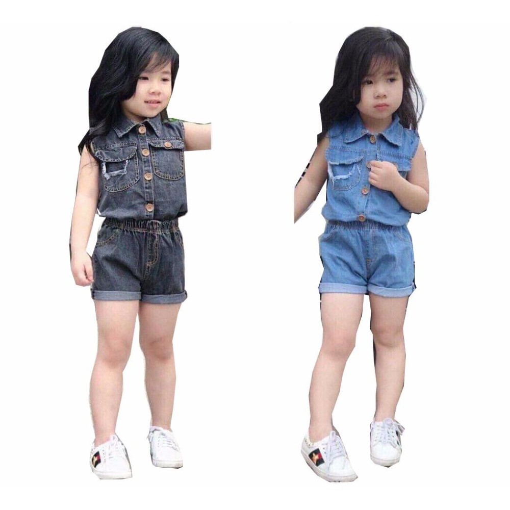 Bộ quần áo hè cho bé gái