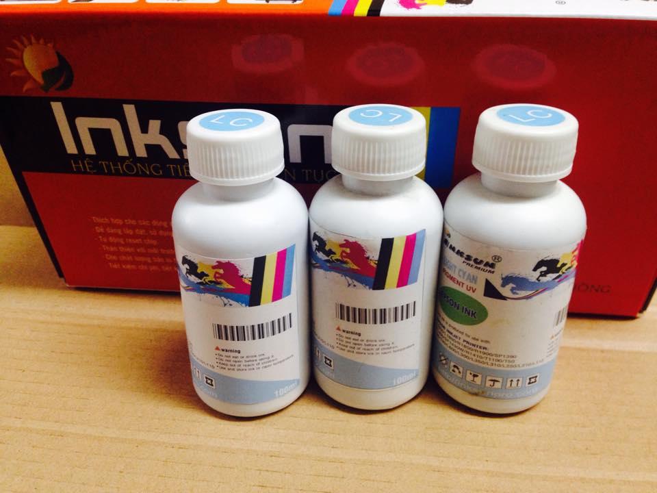 Mực pigment 100ml cho máy epson LC+LM