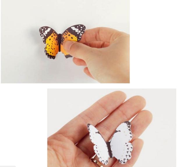 Decan dán tường Bướm 3D (gồm 18-19 con) - BUOM18