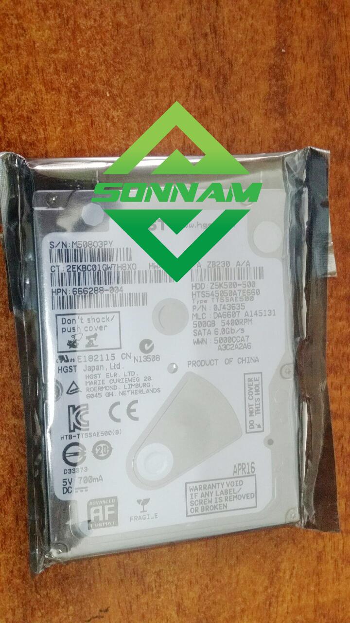 Ổ CỨNG LAPTOP 500GB HITACHI  NHẬP KHẨU (HDD LAPTOP 500GB)