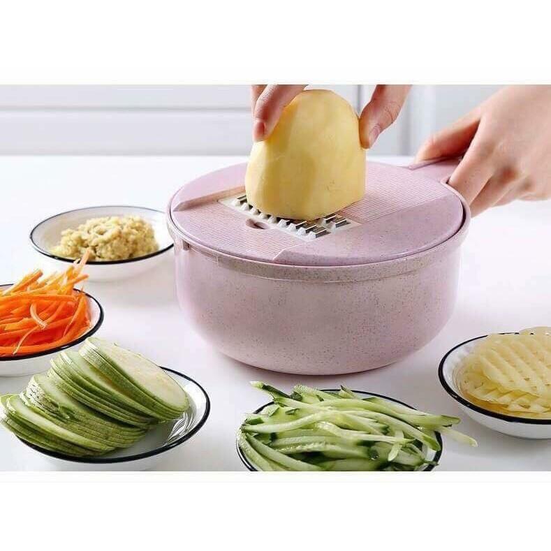 DỤNG CỤ CẮT RAU CỦ QUẢ 4 IN 1 LÚA MẠCH ( an toàn cho sức khỏe)