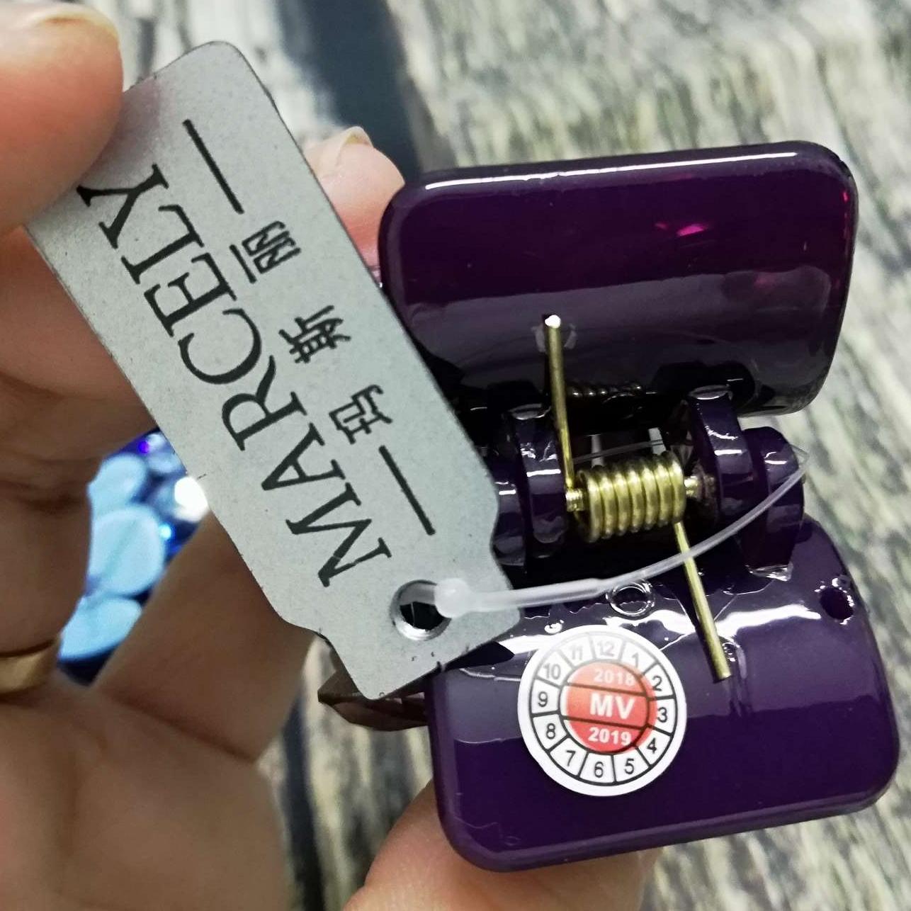 [HCM]Kẹp tóc càng cua 5 răng đính đá cao cấp Marcely