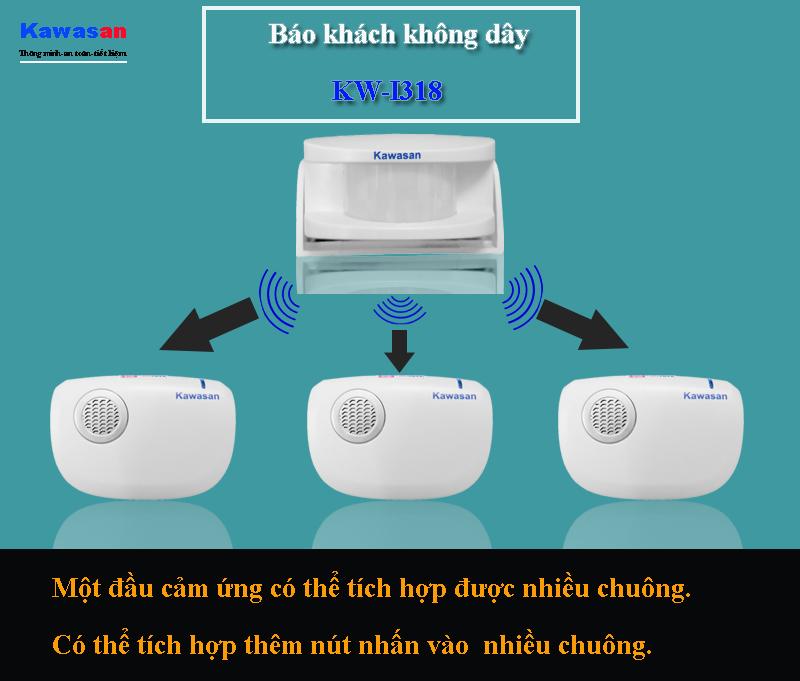 BÁO KHÁCH KHÔNG DÂY KW-I318