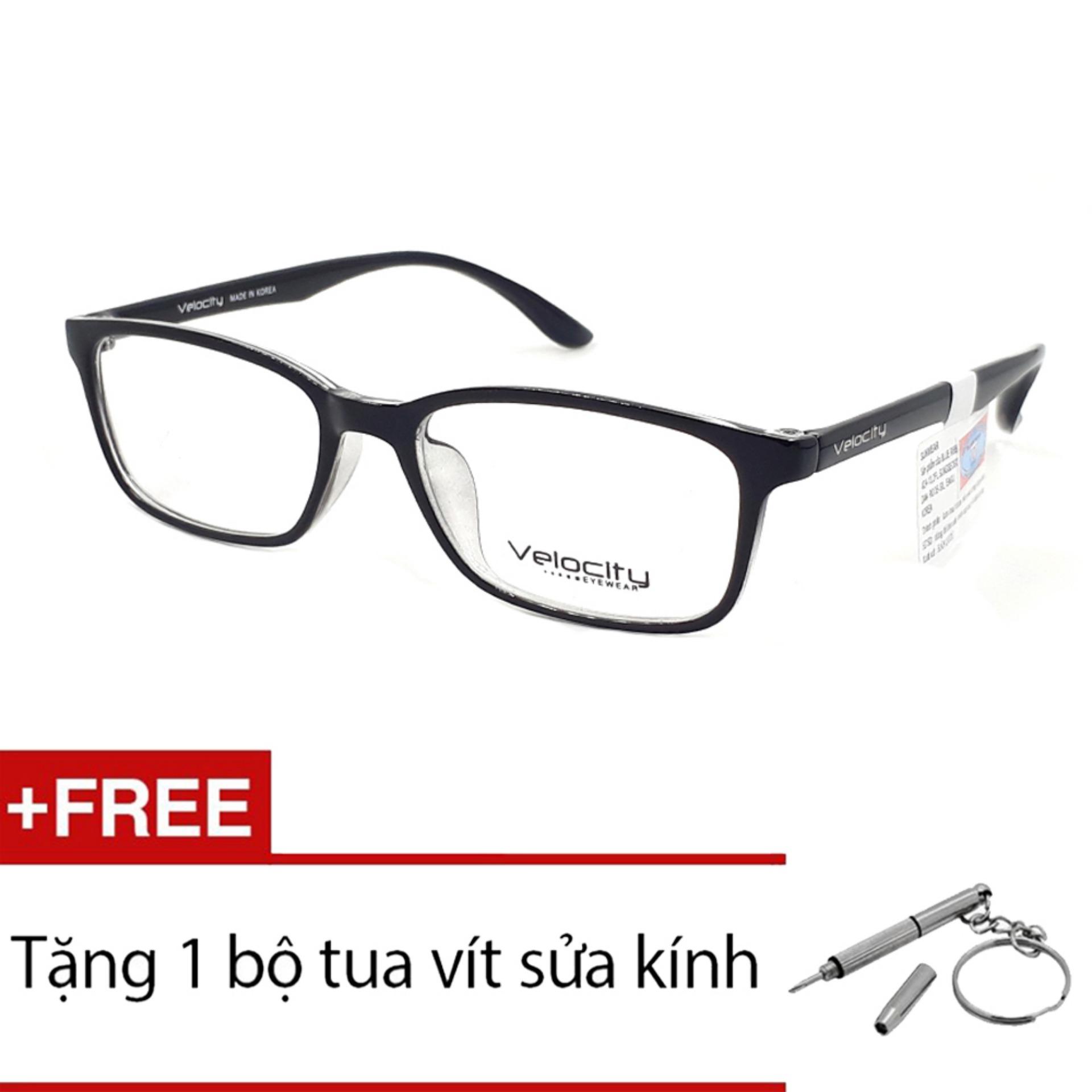 [HCM]GỌNG KÍNH VELOCITY VL17446 01 (Tặng tua vít sửa kính)