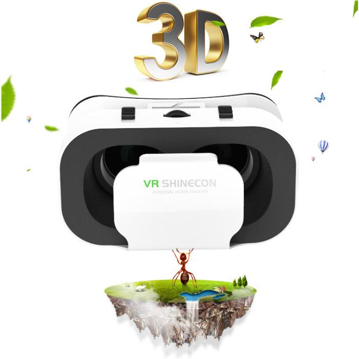 Kính 3d vr thật tế ảo cho iphone, android từ 4.5 - 5.5 inch - Shinecon
