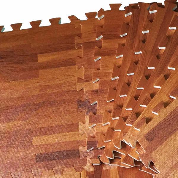 Thảm Xốp Vân Gỗ Lót Sàn KT 60x60 cm (LOẠI 1), Thảm xốp lót sàn, Thảm xốp trải sàn vân gỗ, Thảm xốp lót sàn vân gỗ