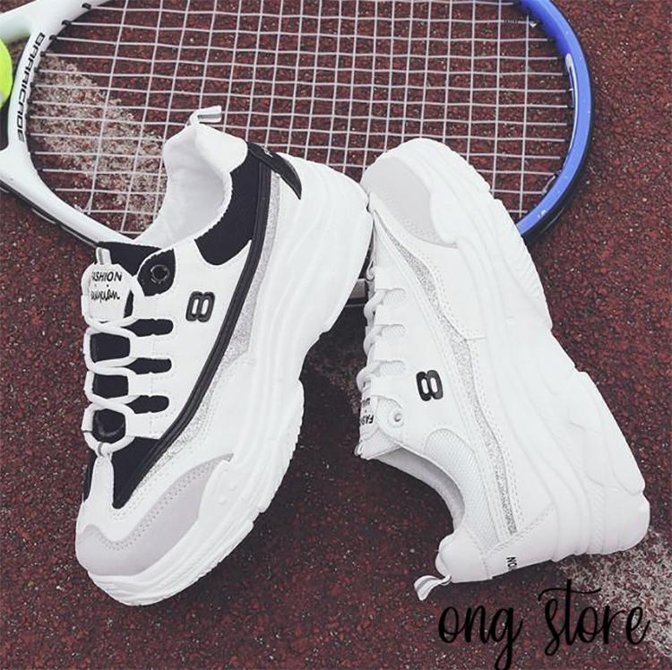 Giày thể thao đế cao phong cách Hàn Quốc số 8