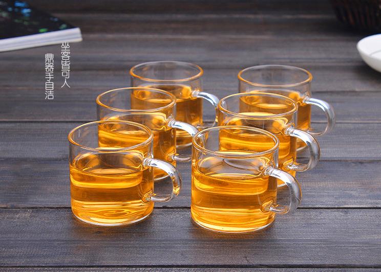 Bộ 6 chén trà thủy tinh Zeno - CTT06