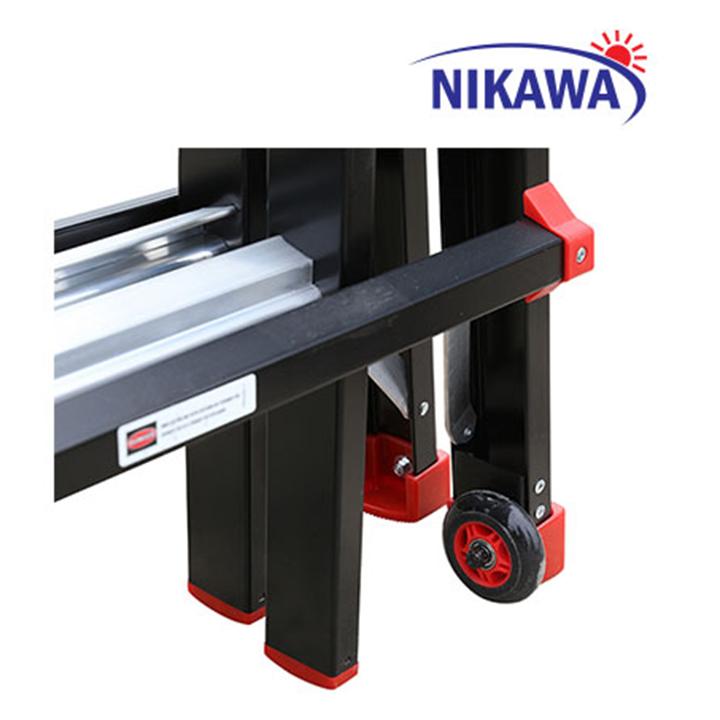 Thang nhôm gấp trượt Nikawa Nhật Bản NKB46 - 6,1m TẢI TRỌNG 250KG