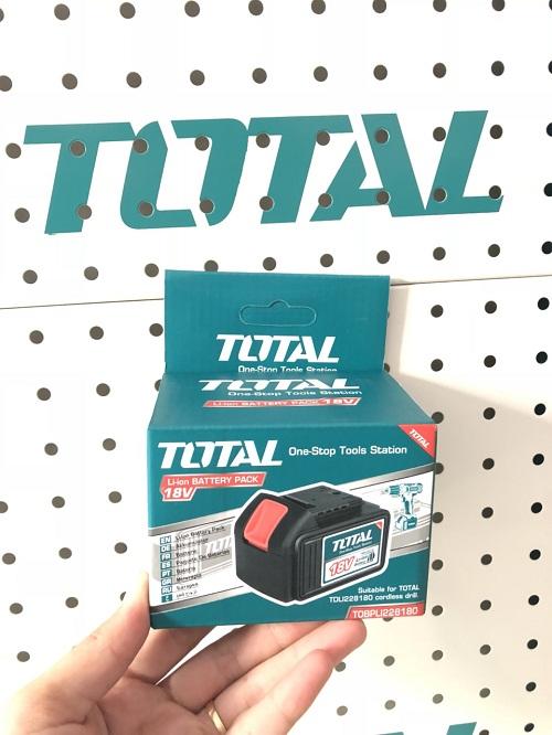 18V PIN LI-ON TOTAL TOBPLI228180 (PHÙ HỢP MÁY KHOAN TDLI228180)