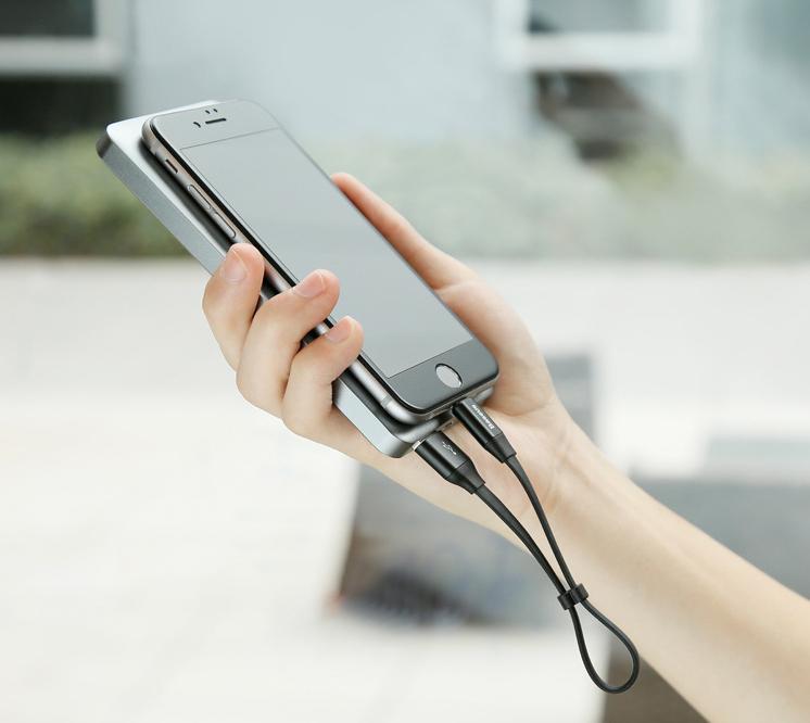 DÂY SẠC NGẮN BASEUS 23CM DÀNH CHO CỔNG LIGHTNING IPHONE