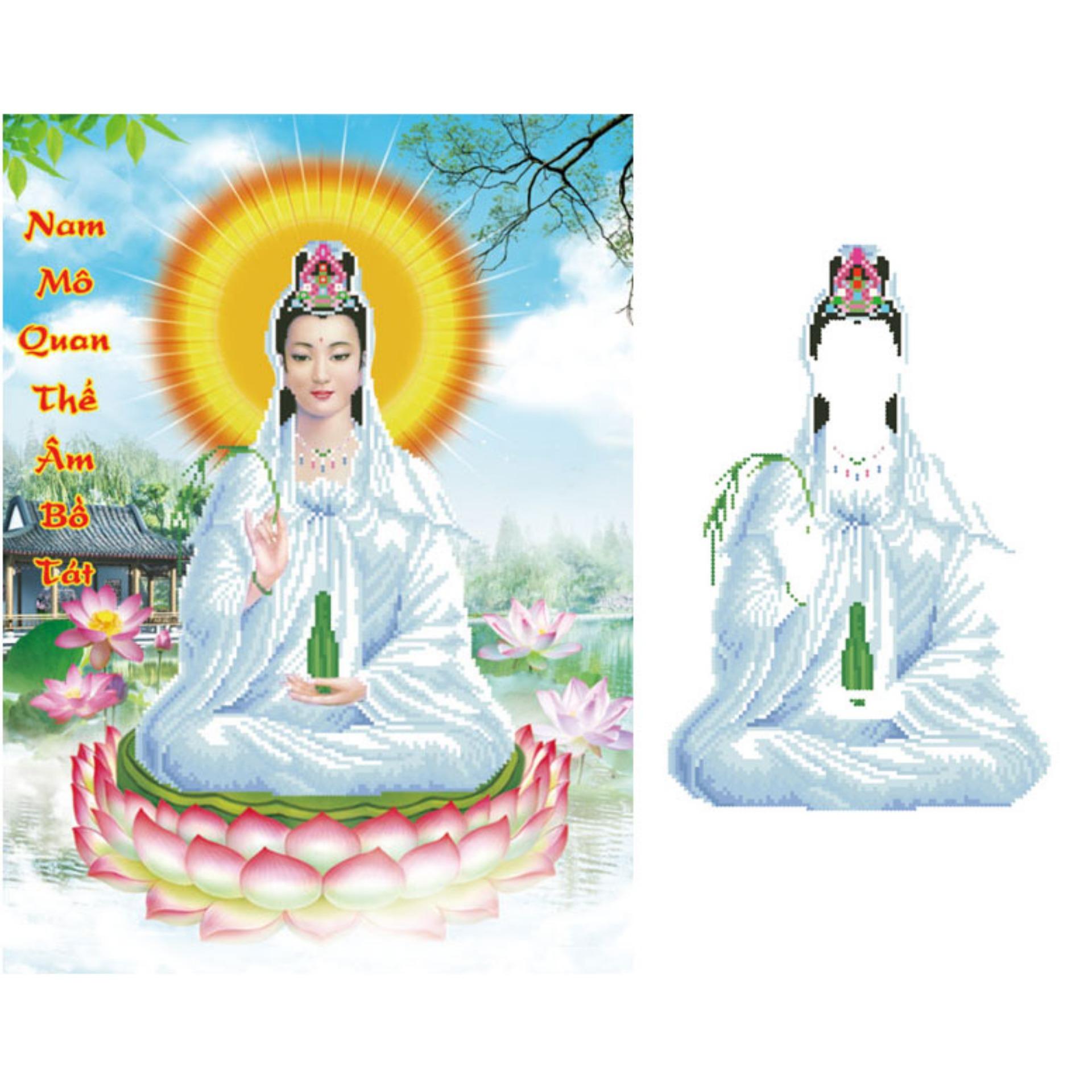 Tranh đính đá Phật bà YN2095-Ngọc Thịnh