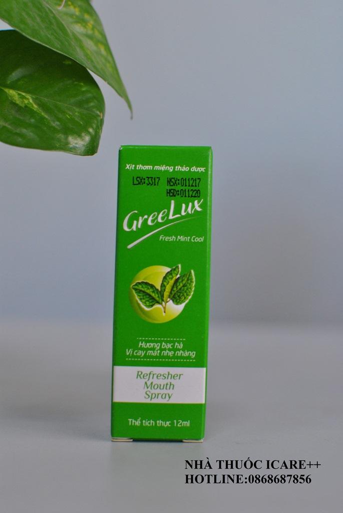 XỊT THƠM MIỆNG THẢO DƯỢC GREELUX