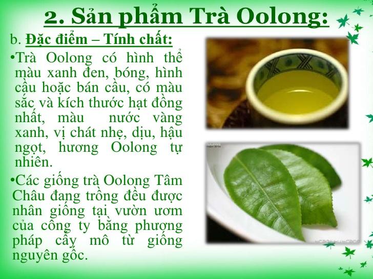Trà ô long ( ôlong , olong , Oolong ) Tâm Châu 100g