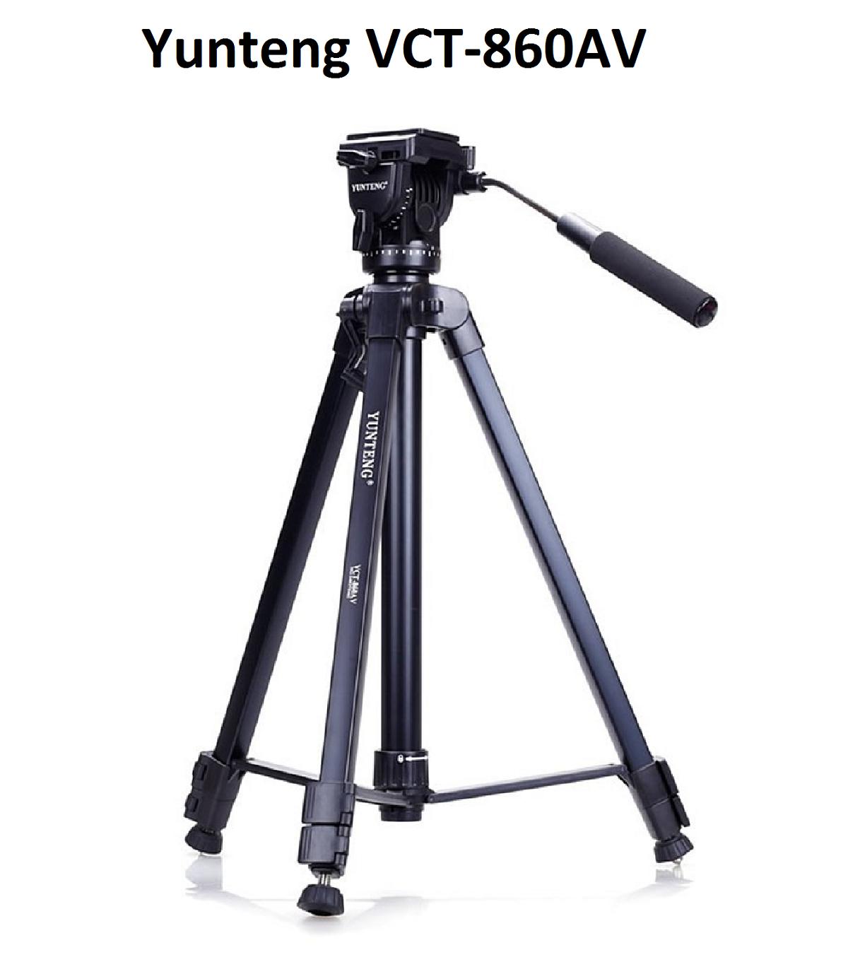 Chân máy ảnh Tripod Yunteng VCT-860AV
