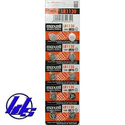 Pin Maxell LR1130-189-AG10 - Vỉ 10 viên