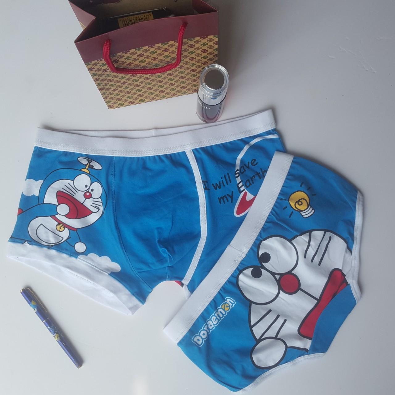 Quần lót đôi nam+nữ Doremon