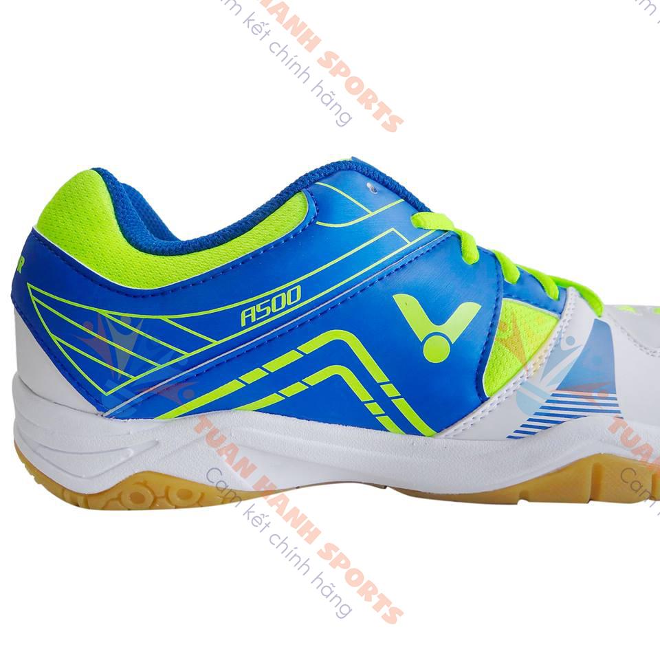 Giầy Cầu Lông Victor 500AF (Trắng Xanh)