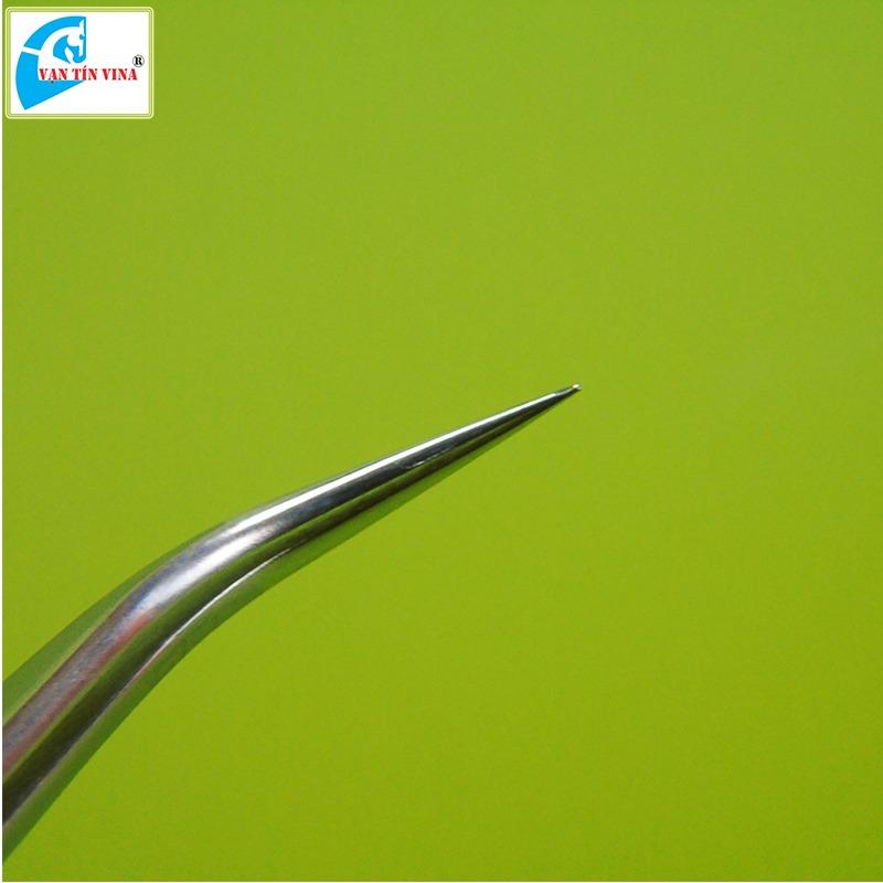 [HCM]Nhíp nối mi M&R 7-SA ( lỗ - cong )