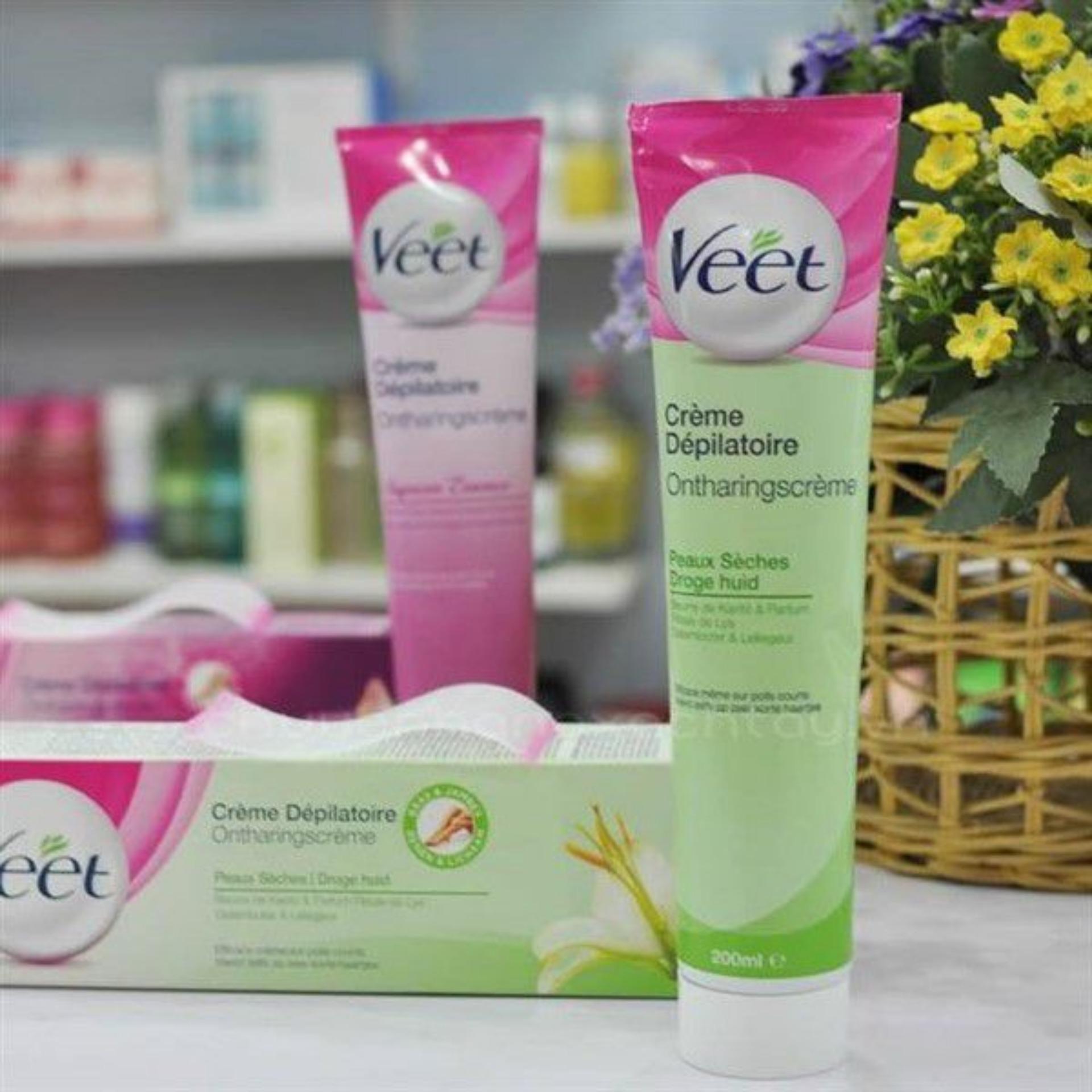 Kem tẩy lông Veet cho da khô 200ml
