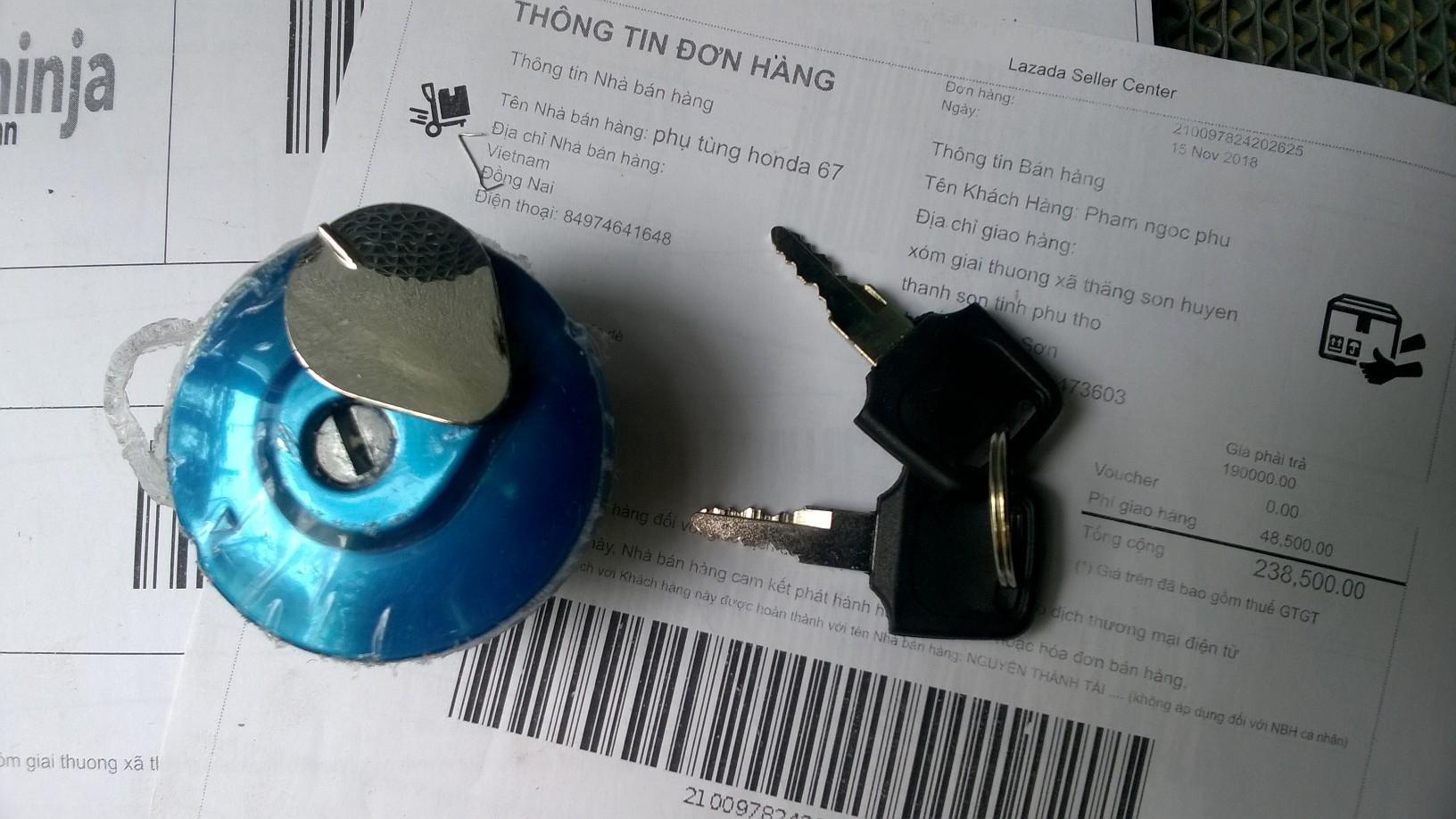 nắp xăng honda 68-Cl