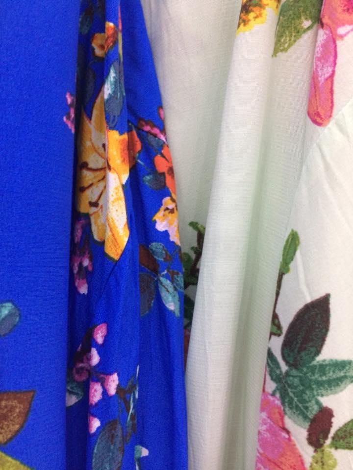 Khoác Kimono hoa F21 xuất dư