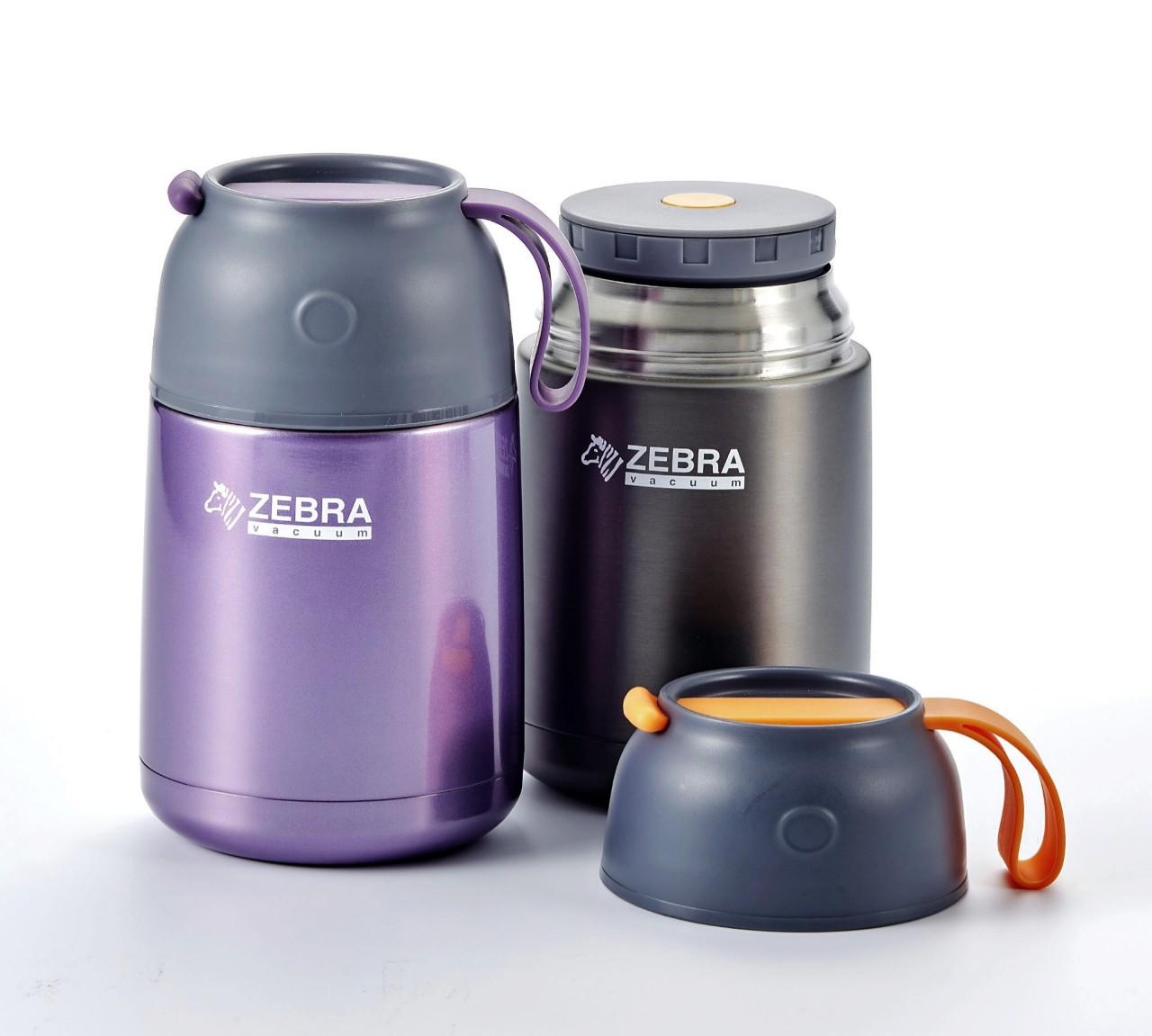 [HCM]CAMEN GIỮ NHIỆT ZEBRA 450ML - 123005