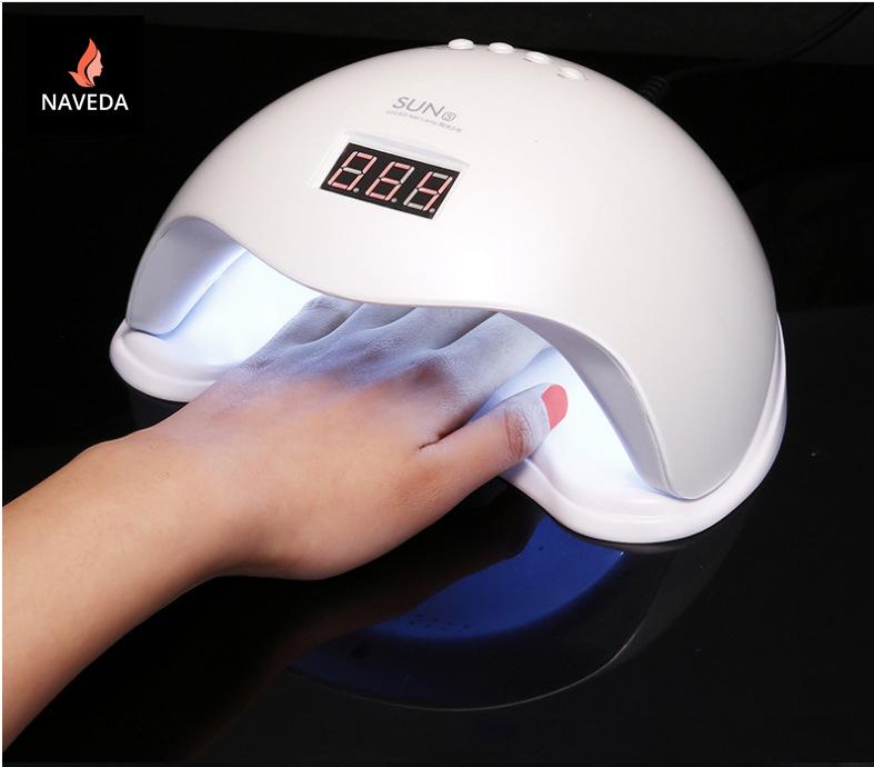 Máy Hơ Gel Làm Móng Tay Chân Sun 5 UV/LED 48W