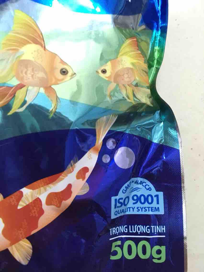 [HCM]Thức ăn cho cá Koi Siêu Đẹp 500gram hạt trung