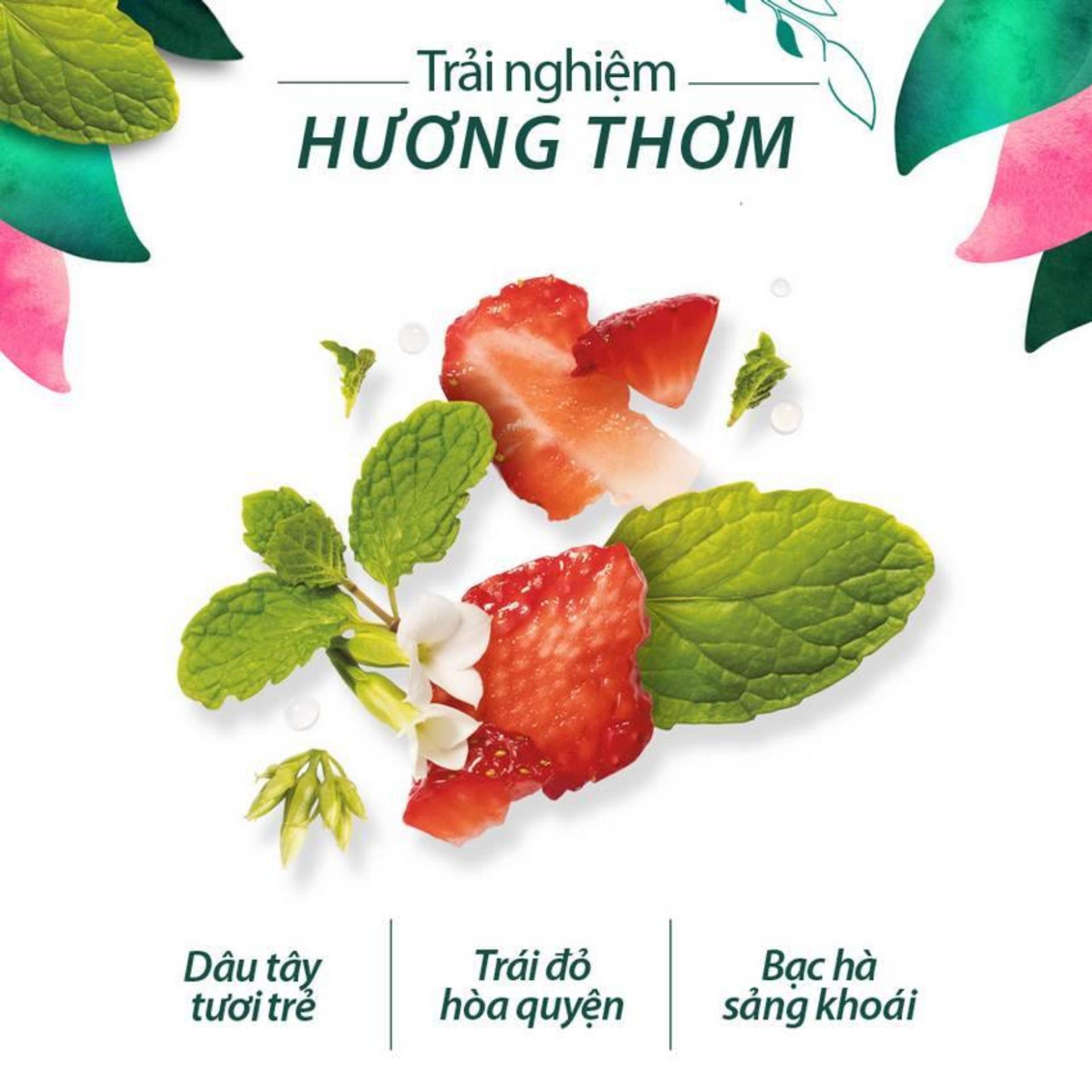 Dầu Gội Herbal Essences Dâu Tây & Bạc Hà 400ml
