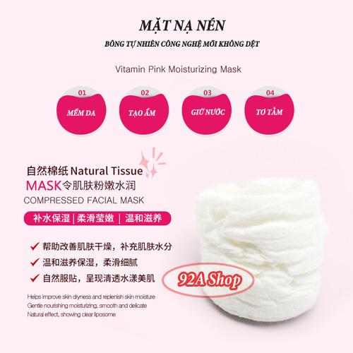 MẶT NẠ NÉN TƠ TẰM BIOAQUA 100v