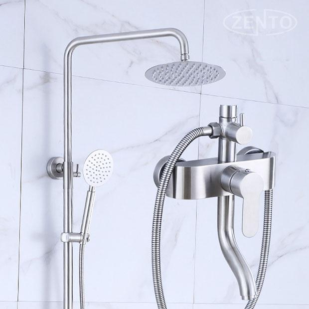 Bộ sen cây nóng lạnh inox Zento SUS8104