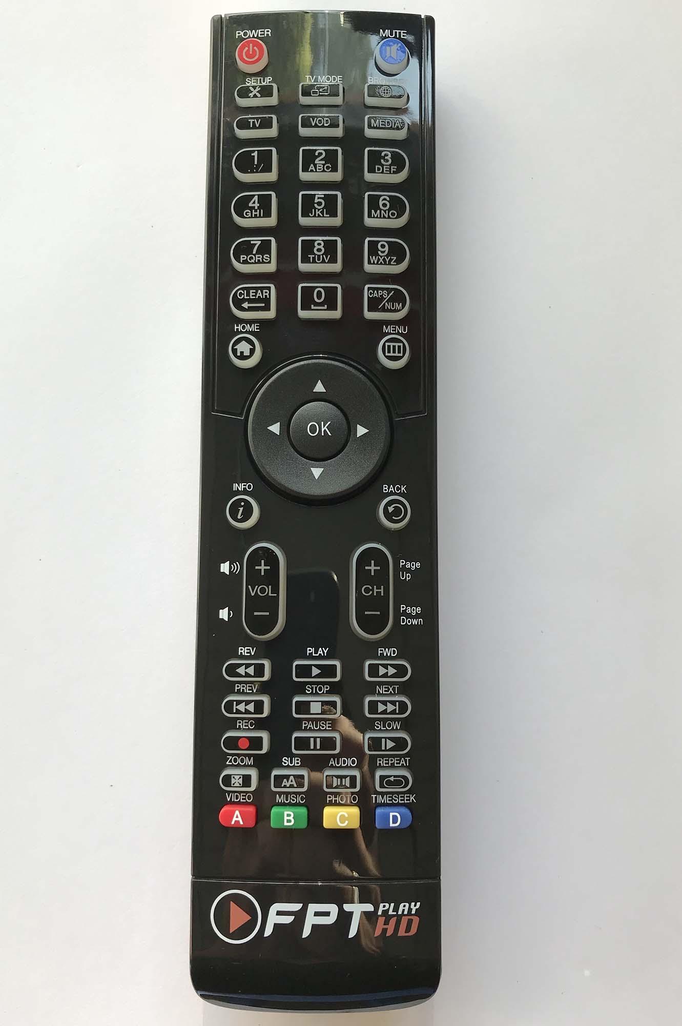 Điều khiển đầu FPT playHD (Đen)